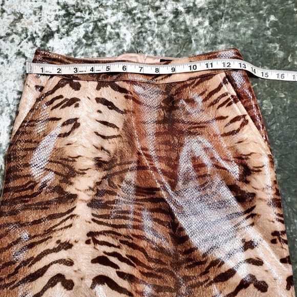 Bardot Alexis Animal Brown Skirt - Picture 10 of 11